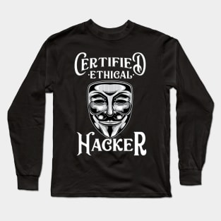 CYBER SECURITY: Ethical Hacker Long Sleeve T-Shirt